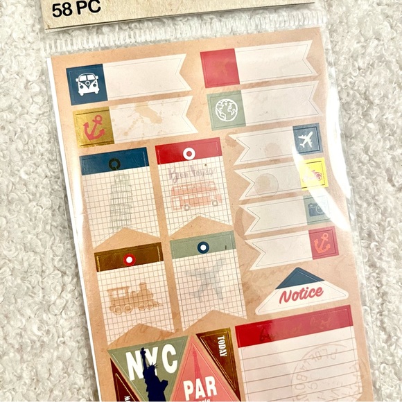 🏷️ daily monthly weekly planner stickers (58 total stickers) - Picture 5 of 12